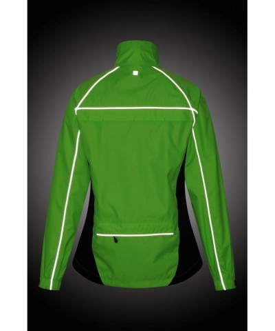 Adrenaline II Womens Waterproof Iso-Viz Jacket Lime $37.79 Active