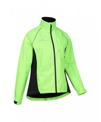 Adrenaline II Womens Waterproof Iso-Viz Jacket Lime $37.79 Active