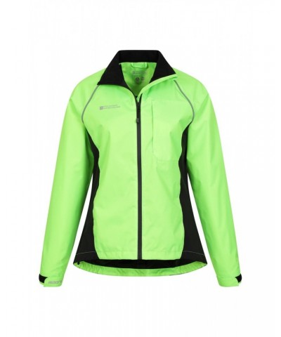 Adrenaline II Womens Waterproof Iso-Viz Jacket Lime $37.79 Active