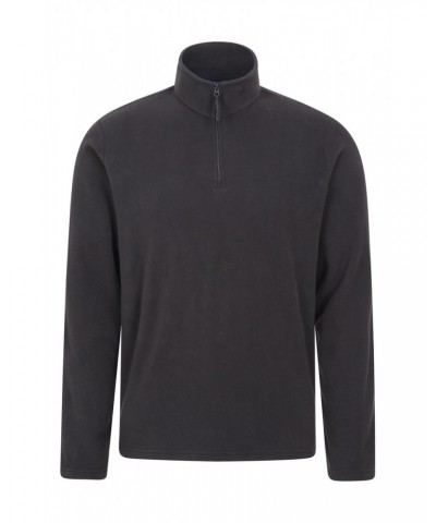 Camber II Mens Half-Zip Fleece Black $13.76 Fleece