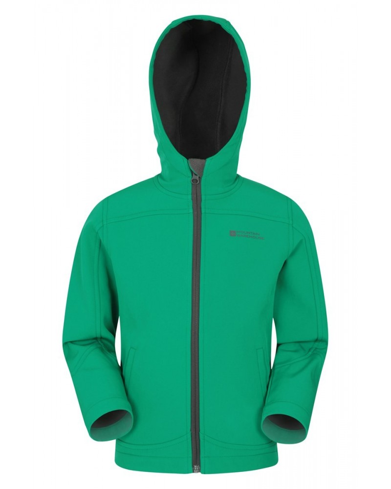 Exodus Kids Water Resistant Softshell Green $13.20 Jackets