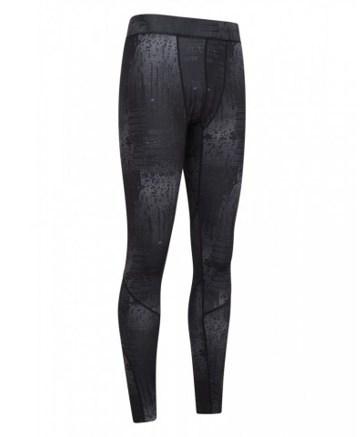 Mens Running Leggings Dark Grey $15.51 Active