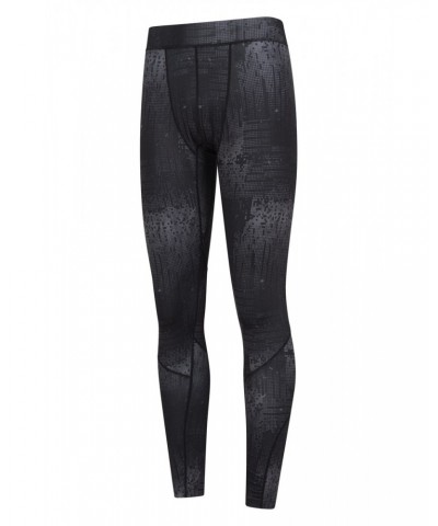 Mens Running Leggings Dark Grey $15.51 Active