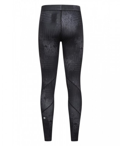 Mens Running Leggings Dark Grey $15.51 Active