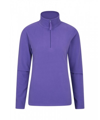 Camber Womens Half-Zip Fleece Lilac $14.24 Fleece