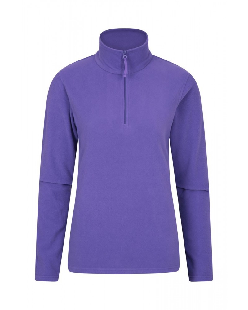 Camber Womens Half-Zip Fleece Lilac $14.24 Fleece