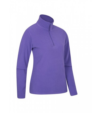 Camber Womens Half-Zip Fleece Lilac $14.24 Fleece