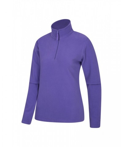 Camber Womens Half-Zip Fleece Lilac $14.24 Fleece