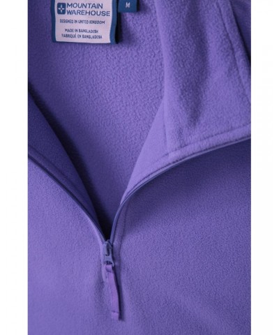 Camber Womens Half-Zip Fleece Lilac $14.24 Fleece