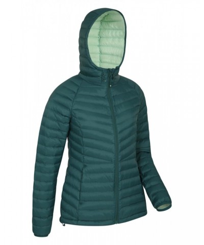 Skyline Extreme Womens Hydrophobic Down Jacket Dark Green $36.00 Jackets