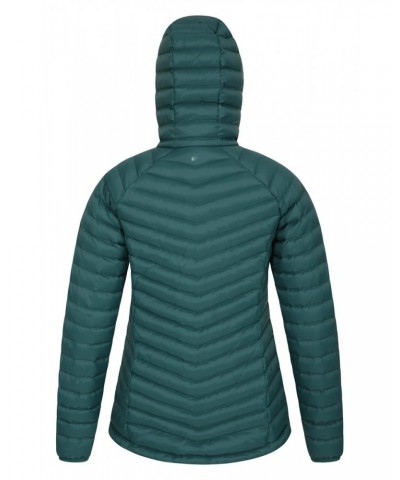 Skyline Extreme Womens Hydrophobic Down Jacket Dark Green $36.00 Jackets