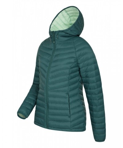 Skyline Extreme Womens Hydrophobic Down Jacket Dark Green $36.00 Jackets