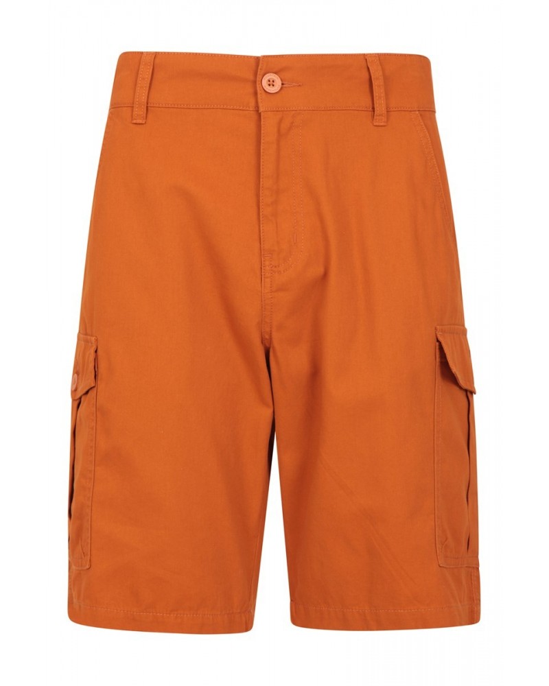 Lakeside Mens Cargo Shorts Orange $18.40 Pants