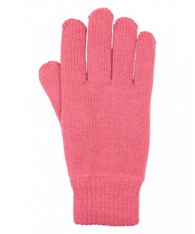 Thinsulate Womens Knitted Gloves Pink $14.24 Accessories