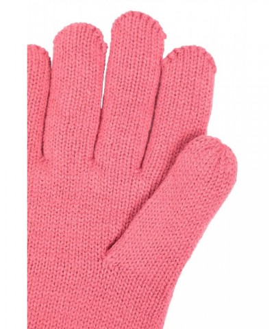 Thinsulate Womens Knitted Gloves Pink $14.24 Accessories