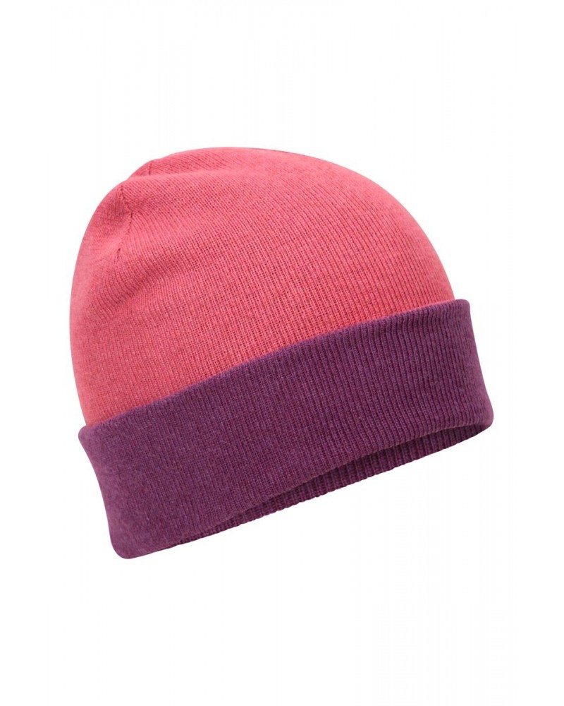 Augusta Reversible Recycled Beanie Coral $8.00 Accessories