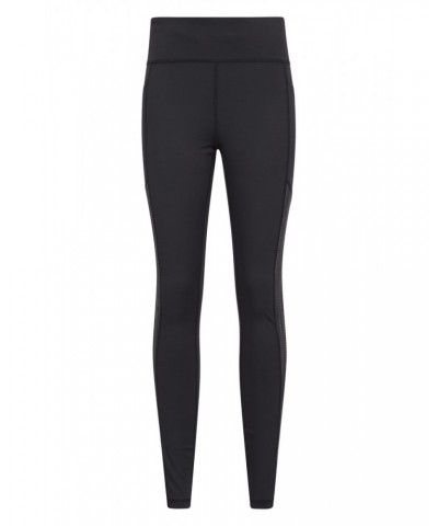 Time Trial II Womens Running Leggings Black $19.00 Active