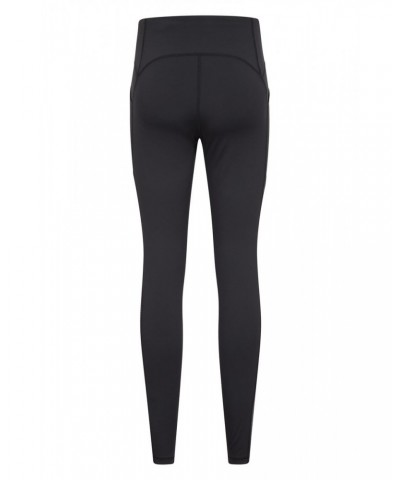 Time Trial II Womens Running Leggings Black $19.00 Active