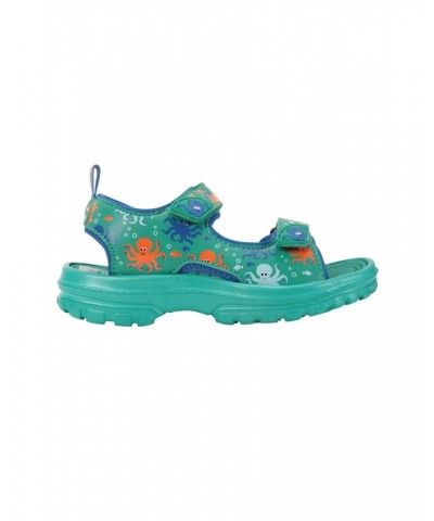 Sand Kids Sandals Green $11.95 Swimwear