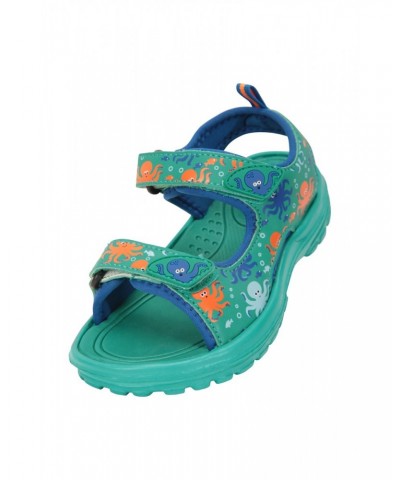 Sand Kids Sandals Green $11.95 Swimwear