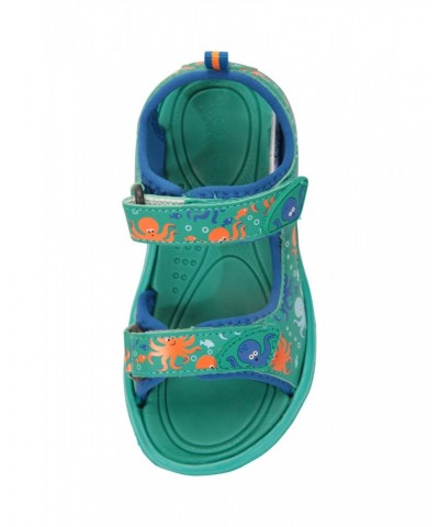 Sand Kids Sandals Green $11.95 Swimwear