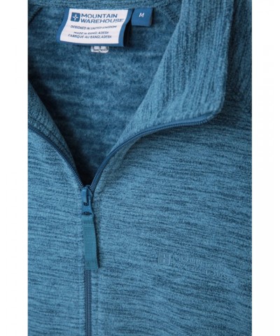 Snowdon Mens Full Zip Fleece Petrol $15.54 Fleece