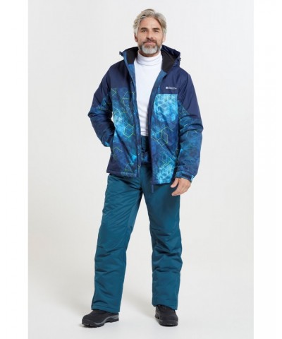 Shadow II Mens Printed Ski Jacket Navy $35.74 Jackets