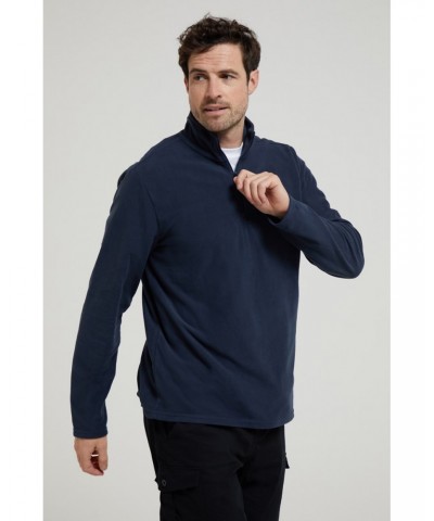 Camber II Mens Half-Zip Fleece Navy $15.38 Fleece