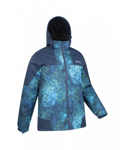 Shadow II Mens Printed Ski Jacket Navy $35.74 Jackets