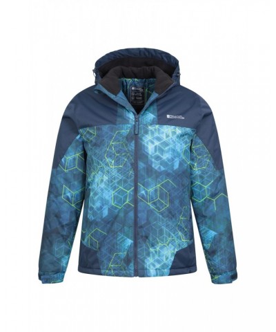 Shadow II Mens Printed Ski Jacket Navy $35.74 Jackets