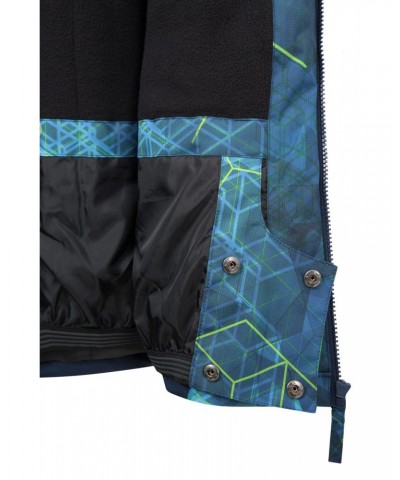 Shadow II Mens Printed Ski Jacket Navy $35.74 Jackets