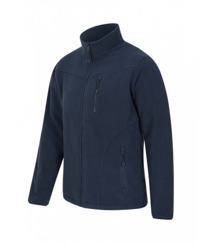 Expedition Mens Windproof Fleece Jacket Navy $17.60 Fleece