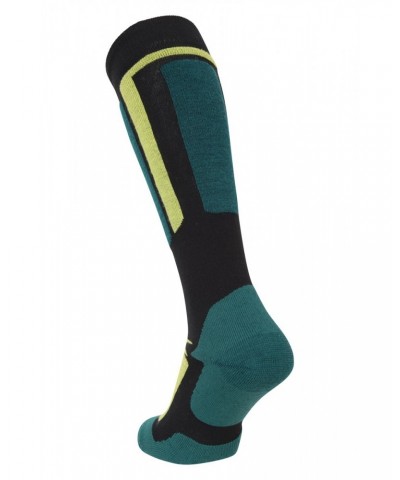 Extreme Mens Thermal Merino Knee Length Ski Socks Teal $12.31 Accessories