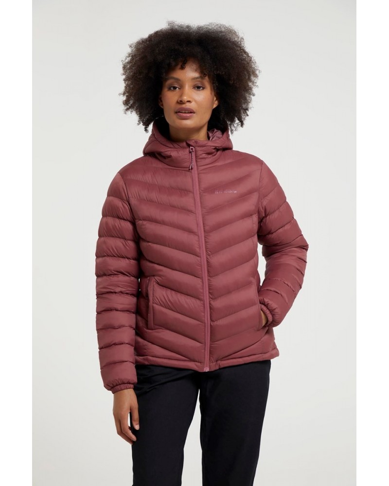 Seasons Womens Insulated Jacket Rust $29.40 Jackets