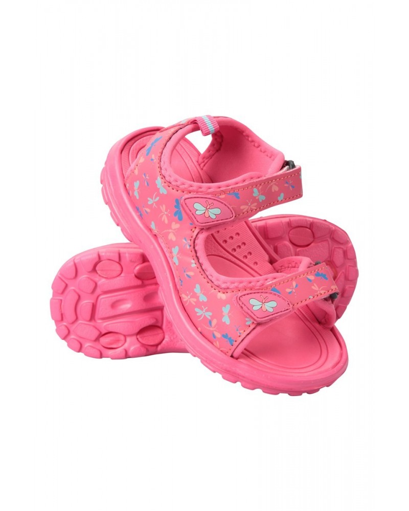 Sand Kids Sandals Bright Pink $13.33 Footwear