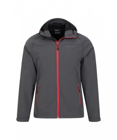 Exodus Mens Showerproof Softshell Dark Grey $32.44 Jackets