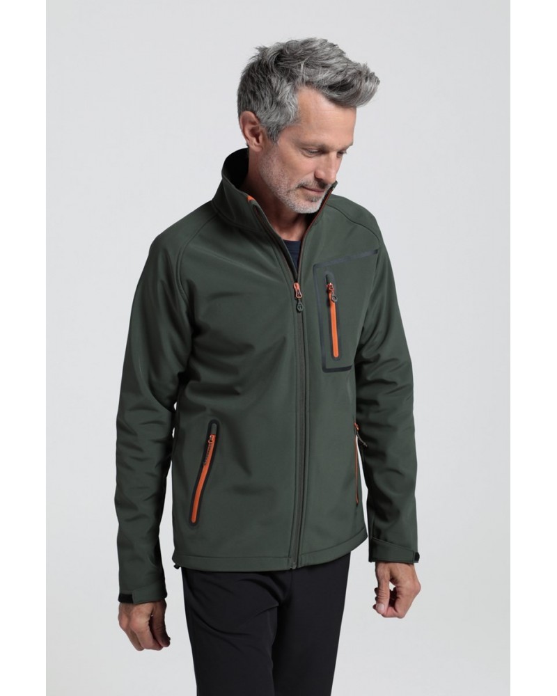 Colossus Mens Softshell Jacket Khaki $19.68 Softshell Jackets