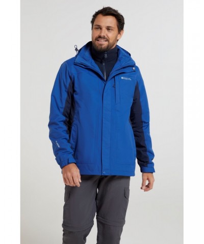 Thunderstorm Mens 3 in 1 Waterproof Jacket Cobalt $37.40 Jackets