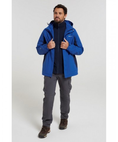 Thunderstorm Mens 3 in 1 Waterproof Jacket Cobalt $37.40 Jackets