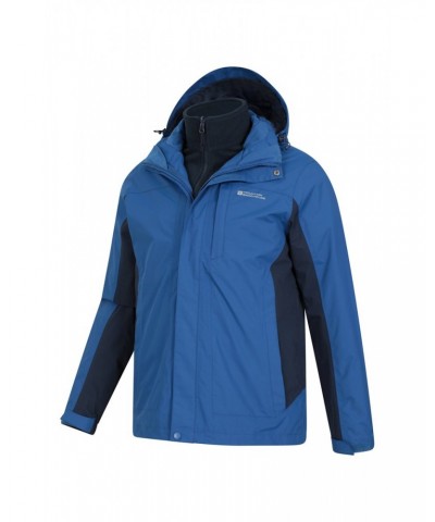 Thunderstorm Mens 3 in 1 Waterproof Jacket Cobalt $37.40 Jackets