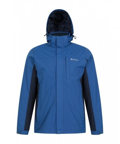 Thunderstorm Mens 3 in 1 Waterproof Jacket Cobalt $37.40 Jackets