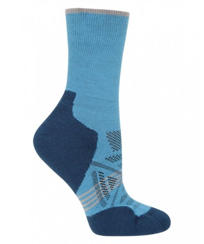 Lightweight Merino Womens Socks Blue $10.79 Accessories