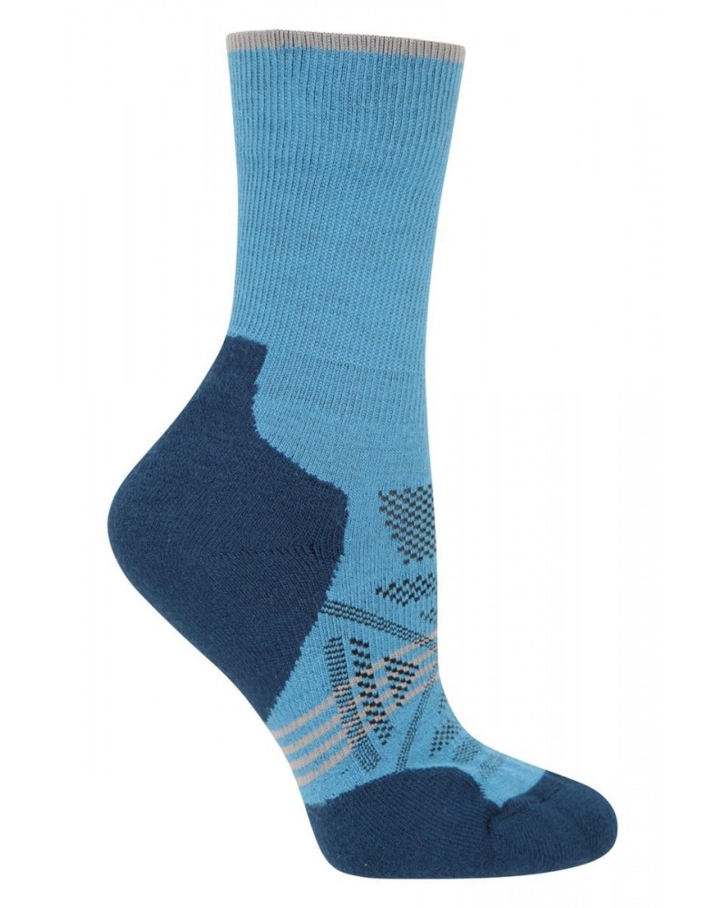 Lightweight Merino Womens Socks Blue $10.79 Accessories