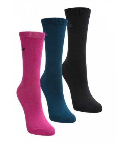 Bike Womens Bamboo Socks Multipack Teal $16.49 Accessories