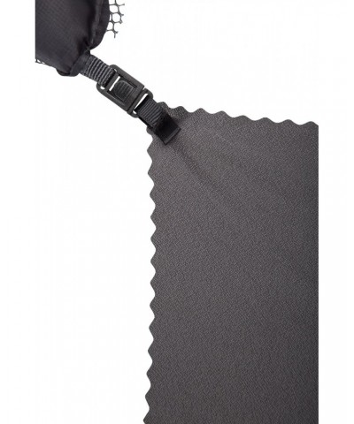 Clip Travel Towel - 70 x 50cm Dark Grey $10.59 Travel Accessories