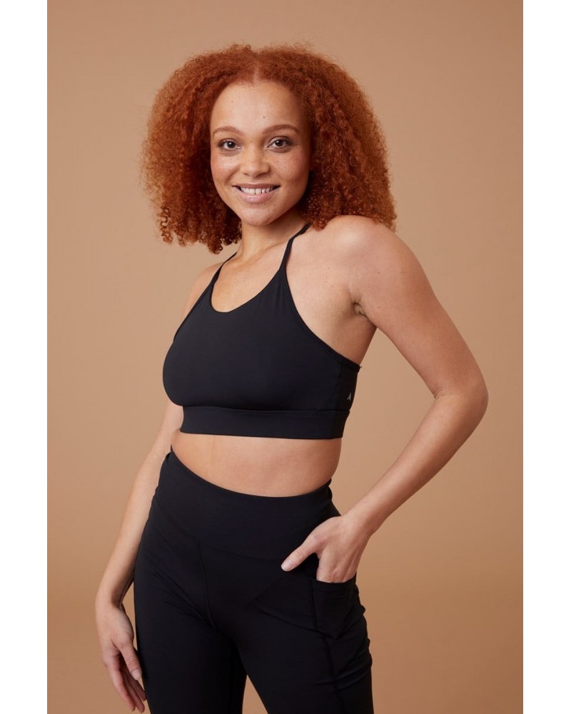 Vinyasa Womens Light Support Bra Black $16.50 Active