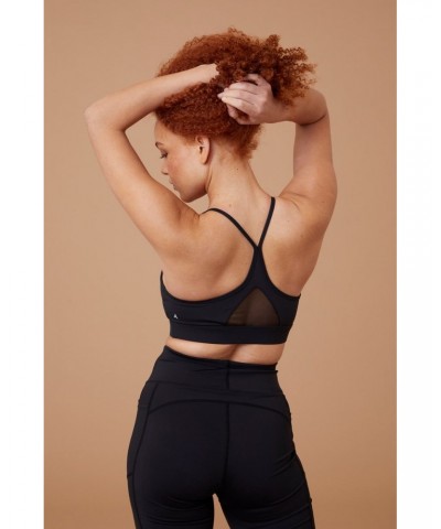 Vinyasa Womens Light Support Bra Black $16.50 Active