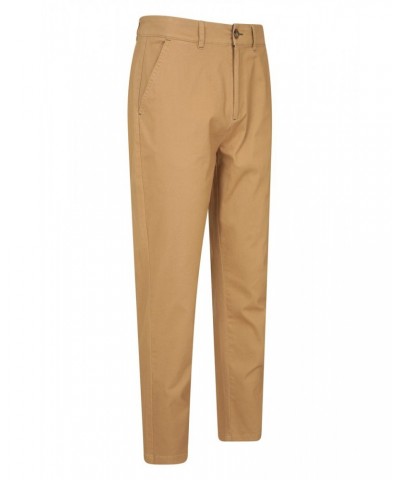 Woods Mens Organic Cotton Chino Pants Tan $16.82 Pants