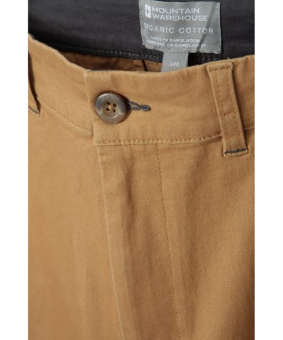 Woods Mens Organic Cotton Chino Pants Tan $16.82 Pants