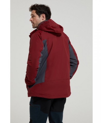 Thunderstorm Mens 3 in 1 Waterproof Jacket Red $35.20 Jackets